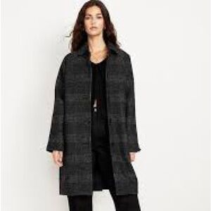 Old Navy Relaxed Button-Front Mac Coat
